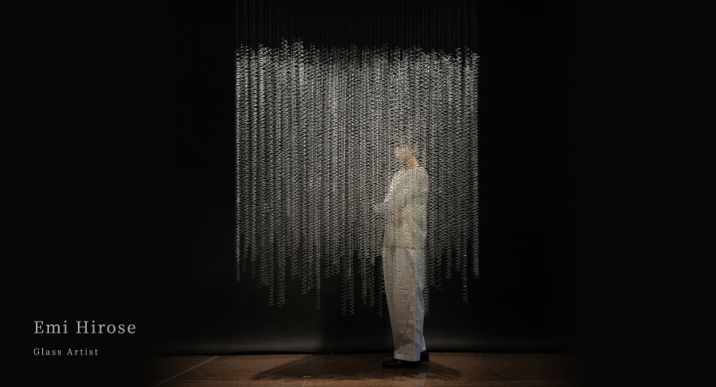 ガラス作家 廣瀬絵美さんのホームページ